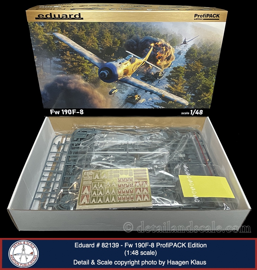 ぷんページ Eduard # 82139 Fw 190F-8 ProfiPACK Edition - 1:48 Scale % - Detail