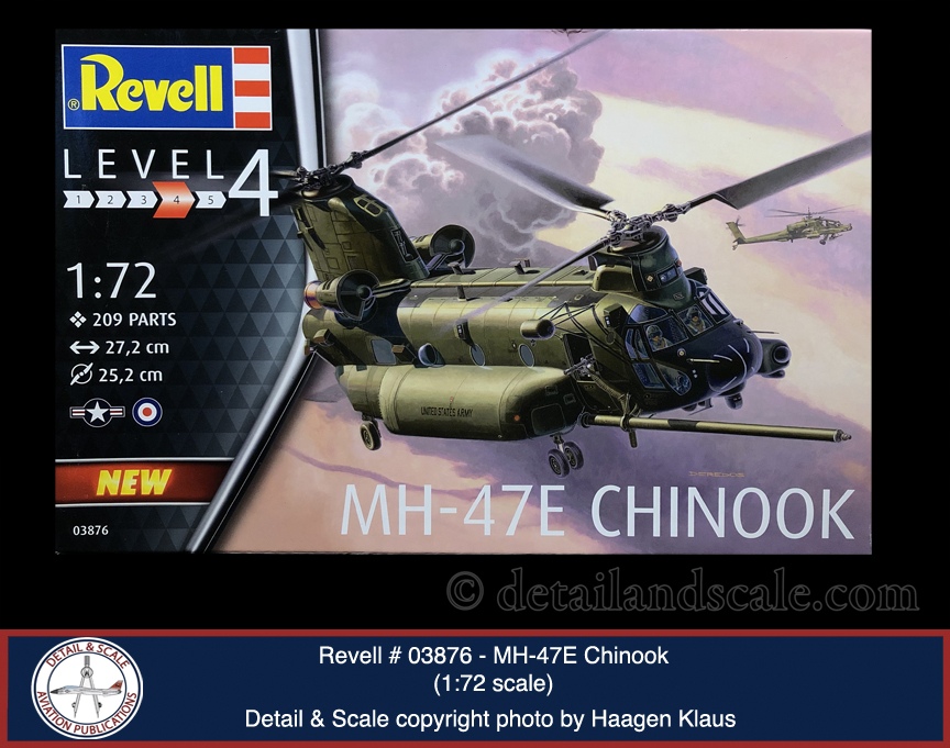 Revell #03876 1/72 MH-47E Chinook 