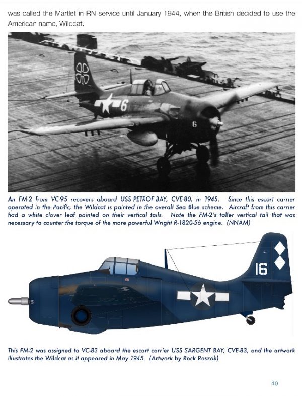 U. S. Navy and Marine Carrier-Based Aircraft of World War II - Detail ...